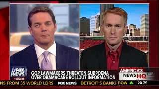 Rep. Lankford & Bill Hemmer Talk Obamacare Investigation on Fox News