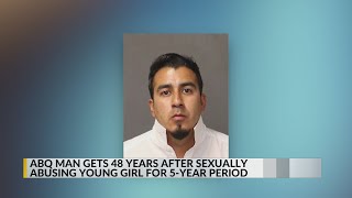 Albuquerque man sentenced for sexually abusing child