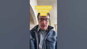 Chords 101 - F# Minor #chords101 #chords #pianochords #pianotutorial