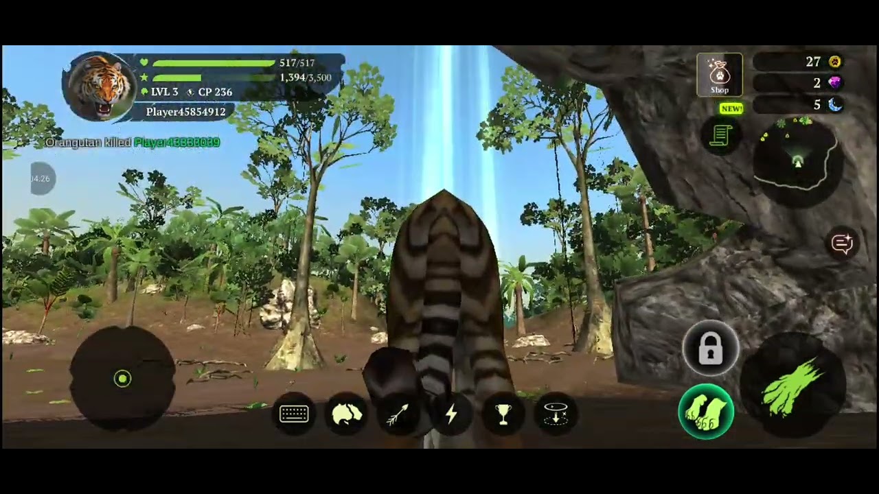 The tiger gameplay my first experience 👍