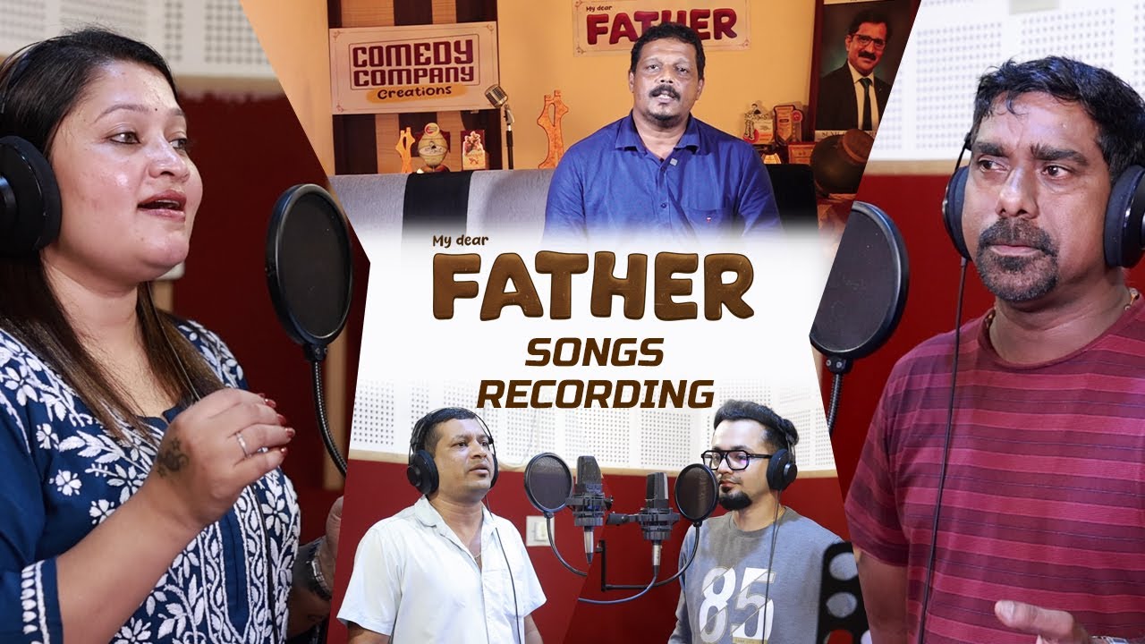 My Dear Father | Songs Recording | Wilson Kateel | Shilpa Cutinha | Prakash | Ashwin | DJ Robin