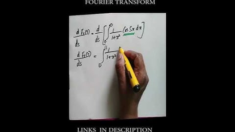 Find fourier cosine  transform f(x)=1/(1+x^2) and sine  transform g(x)=x/(1+x^2) Fourier transform-I