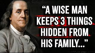 Avoid Sharing These 3 Things With Family | Benjamin Franklin Quotes in English | Life Lessons