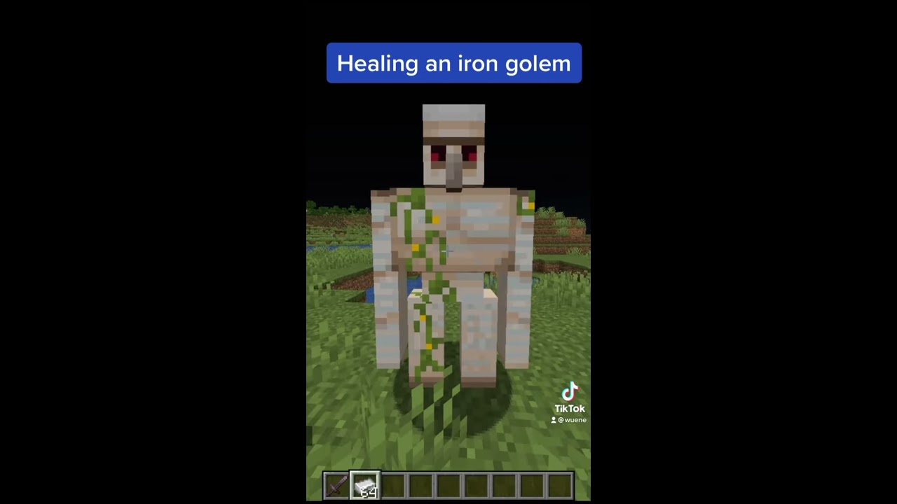 Healing An Iron Golem