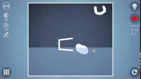 Check out how I solved level 210 in Brain It On! #BrainItOn