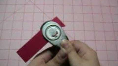 Tips & Techniques: Corner Rounder Scalloped Edge