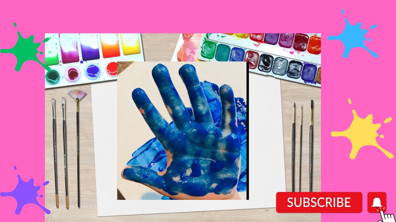 Lets paint…RED,BLUE,YELLOW & ORANGE!!🎨 YouTube