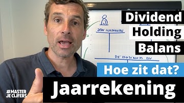 Dividend - Holding - Balans - Jaarrekening - Hoe zit dat?