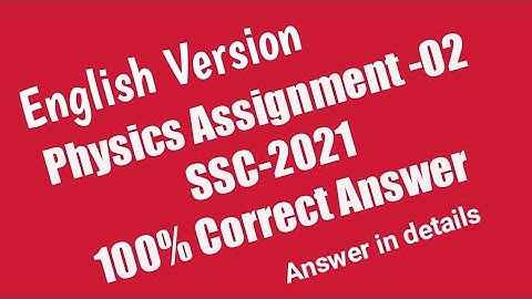 SSC-2021,Physics Assignment-2( Motion) #ssc_physics_assignment