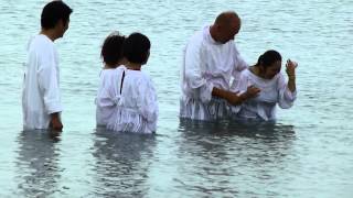 August 2013 Baptism in the Japan Sea