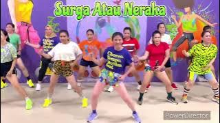 DJ SURGA ATAU NERAKA  || RAYUANMU MEMBAWA AKU KE  SURGA || SENAM VIRAL TIKTOK || CHOREO ZIN LIU