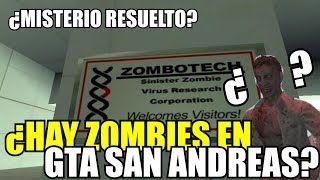 Hay Zombies En Gta San Andreas? - La Oscura Verdad De Zombotech
