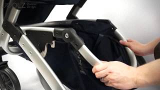 Joolz Geo Mono upper seat + XL basket demo Joolz Geo Pushchair Adjustable Handlebar High Seat Position Demo