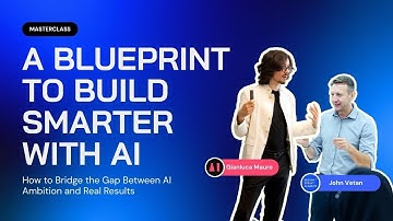 A Blueprint to Build Smarter with AI — with John Vetan & Gianluca Mauro