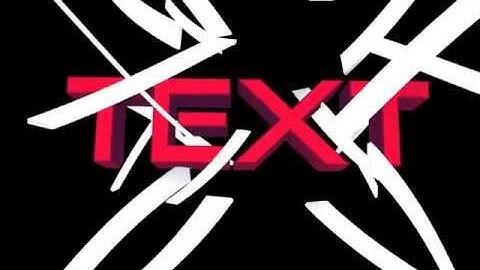 Intro Template #7 | Only Blender | {HD} Freee!