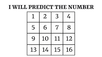 I Will Predict Your Number | Math Magic Trick | @thenumberverse