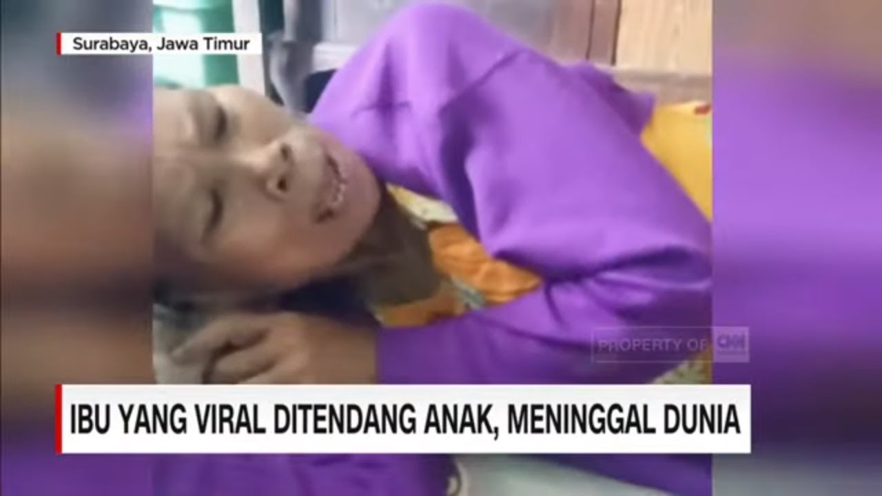 Ibu yang Viral Ditendang Anak, Meninggal Dunia