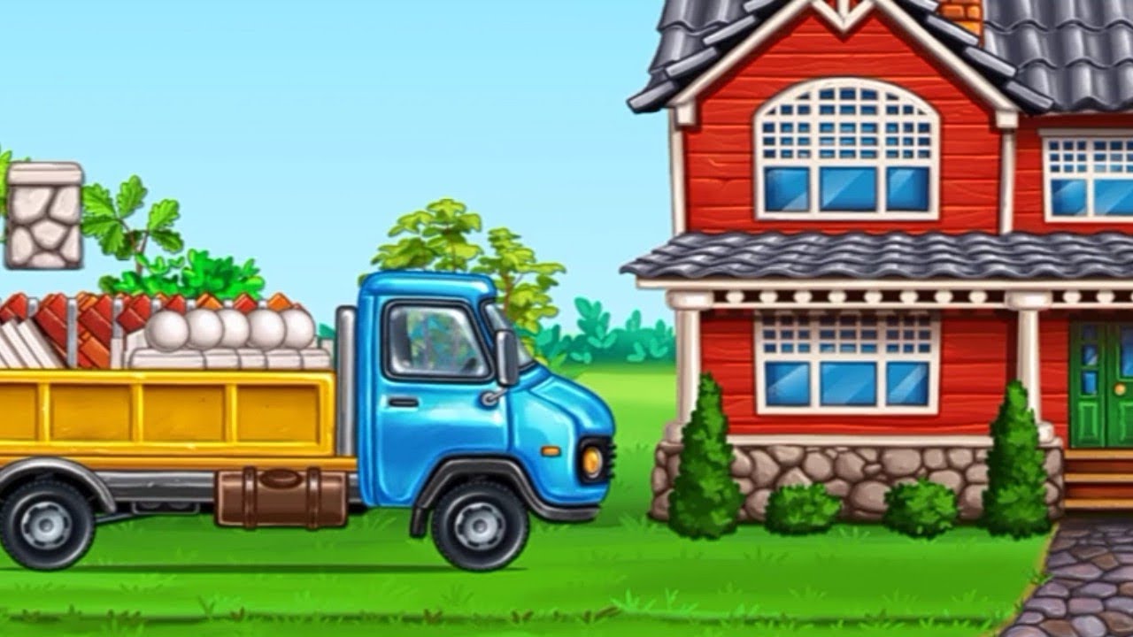 BUILDING A HOUSE - Part 4 - Car/Truck/Building Games - Android/iOS