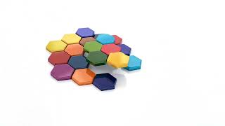 Watch These Tiles Snap Into Place Like They Were Made For Each Other.