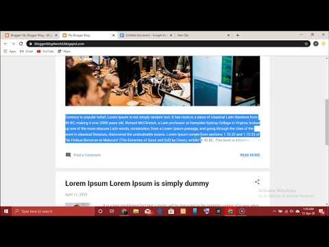 How To Disable Copy And Paste On Blogger Posts