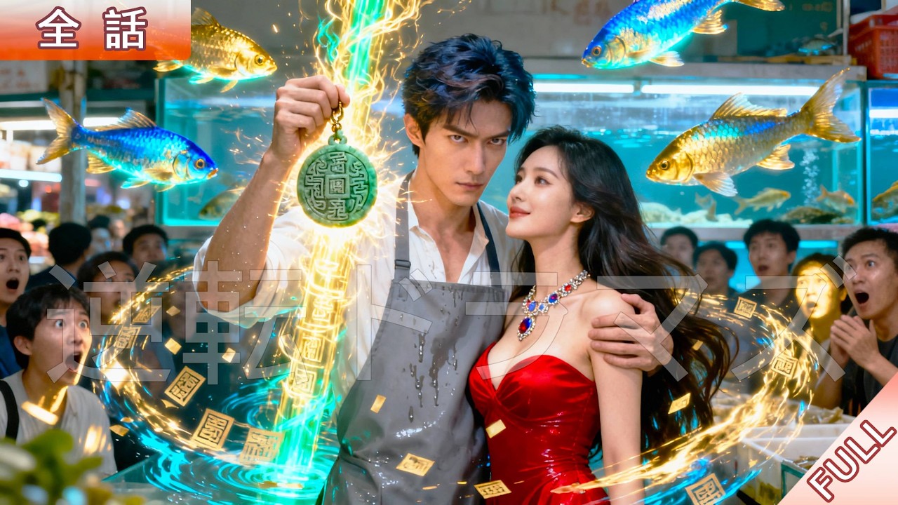 家産を使い果たした魚屋の青年。絶望の瞬間、玉佩が覚醒し運命が一変。魚を売って成り上がり、美人女社長と結婚する！