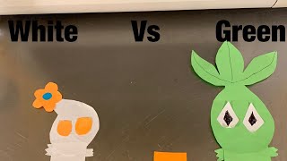 White vs green pikmin battles (part 1)