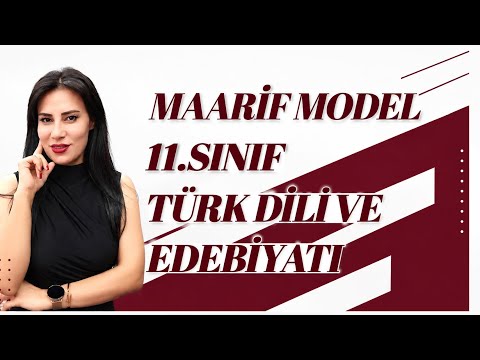 Maarif Model 11th Grade Turkish Language and Literature Introduction