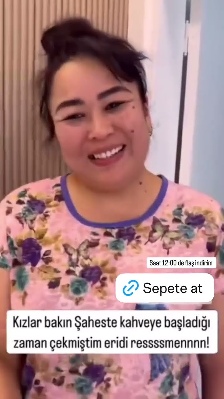 Şaheste resmen eridi kahve sayesinde dostlarım ?