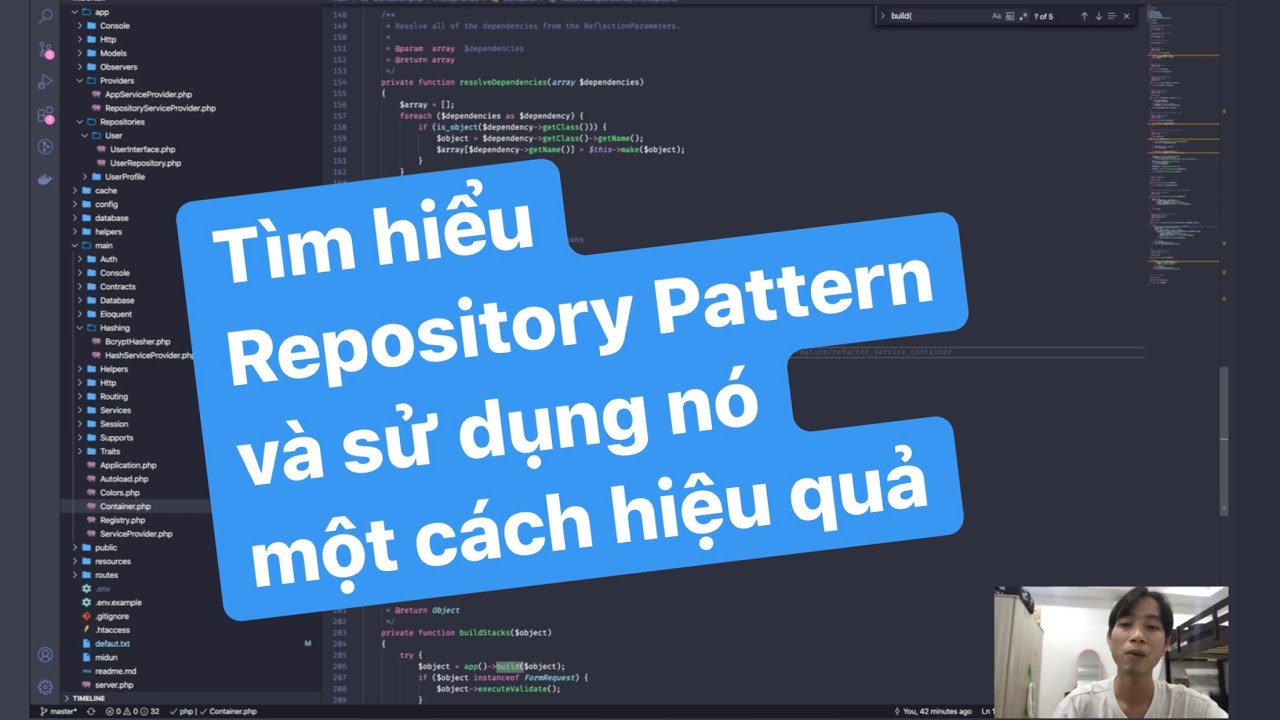 php framework laravel  2022 Update  Tìm hiểu về Repository Pattern và những cách sử dụng nó hiệu quả trong lập trình (PHP/Laravel)