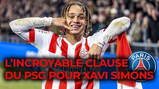 L'incroyable clause du #PSG pour récupérer Xavi Simons !