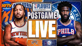 Knicks vs Sixers -Game 2 Post Game Show EP 511 (Highlights, Analysis, Live Callers)