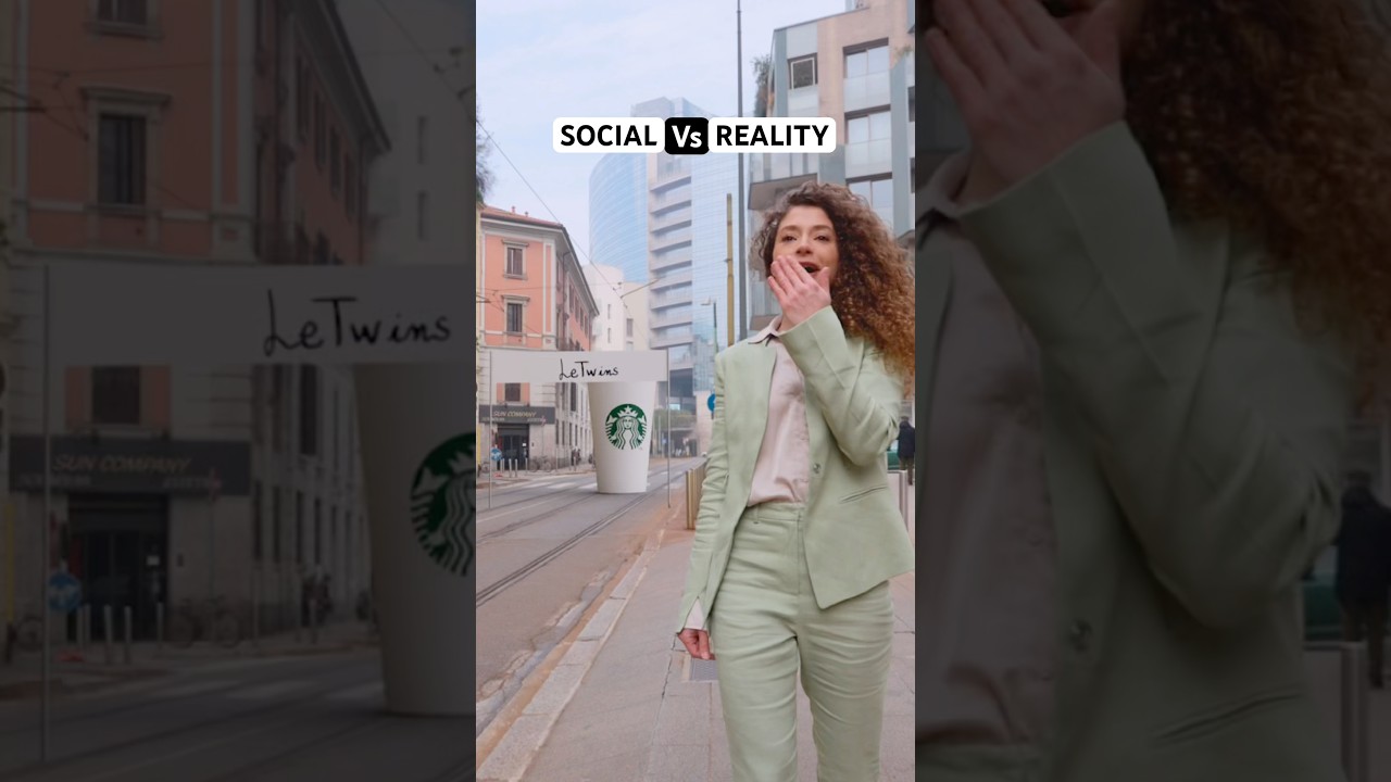 Social Vs Reality 🎬💕 