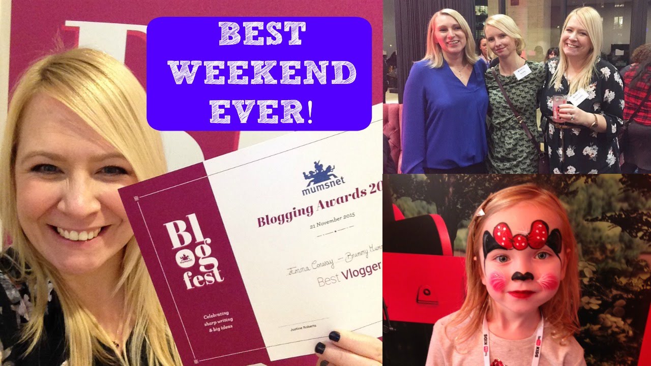 BEST WEEKEND EVER!: Mumsnet and YouTube Kids Fun! - YouTube