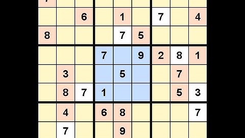 How to Solve New York Times Sudoku Hard May 28, 2021