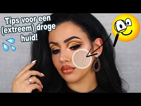 TIPS VOOR EEN DROGE HUID | Makeup Tutorial