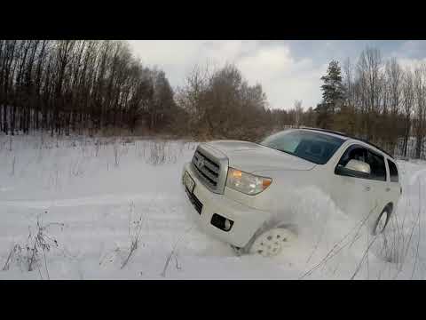 дуэль между нивой 4на4 и Toyota Sequoia(липецкие Off Road)