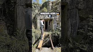 I Rebuilt This Abandoned Mountain Bunker… It Was Dangerous 😱🏔️