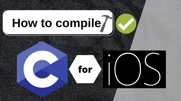 How to compile C libraries in iOS using Cmake and XCode | iOS Deep Dive