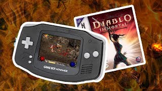 Портативная DIABLO здорового человека для GBA | Baldur's Gate dark alliance