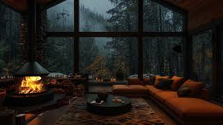 Cozy Rain Ambience  Rain Forest Out Reading Nook Makes You Can Fall Into Deep Sleep In 3Mins  Asmr