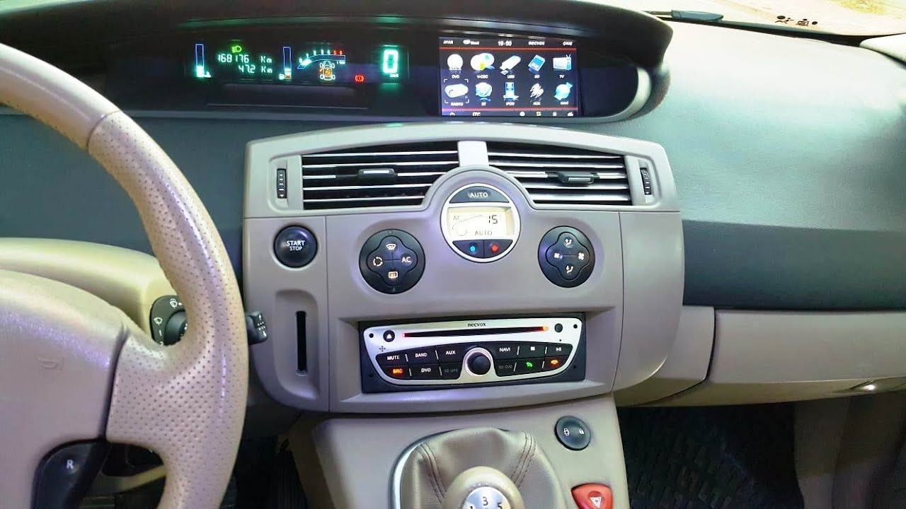  Radio Coche Renault Scenic