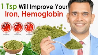 1 TSP Will Improve Your Iron, Hemoglobin At Home | How To Increase Hemoglobin Naturally at Home