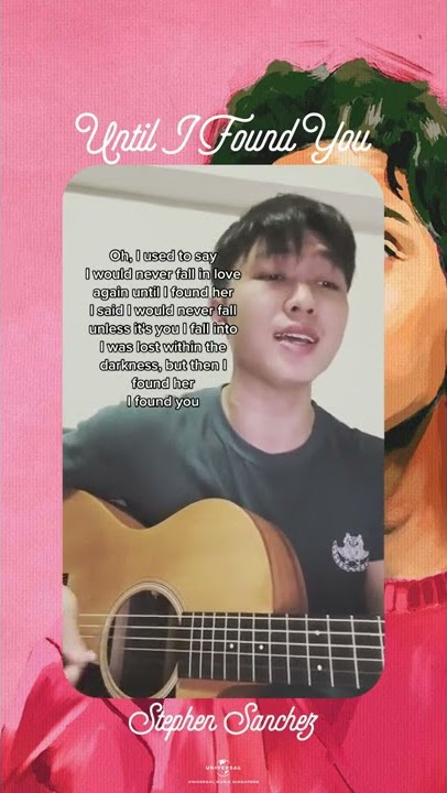 Stephen Sanchez Cover - Until I Found You (Axel)