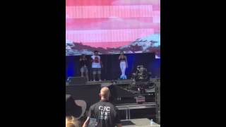 Halsey with her parents at Made In America Net Worth