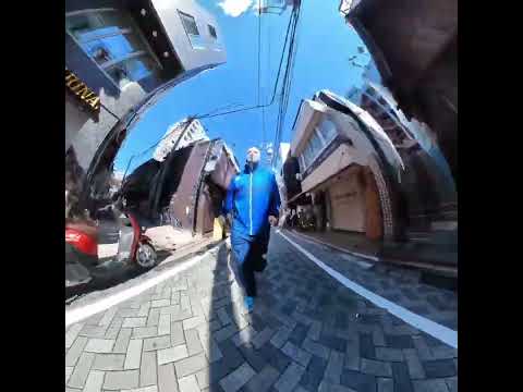 Tokyo Running Hyperlapse - Iidabashi to Yasukuni in Tokyo