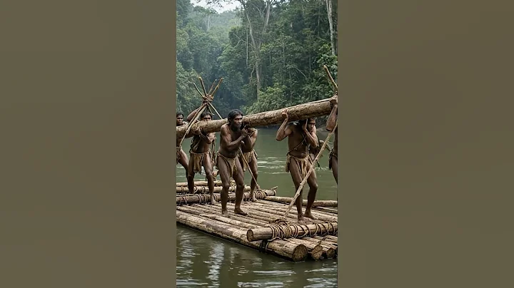 50 Millions Of Years Ago | The First Wooden Boat | #shorts #prehistoriclife