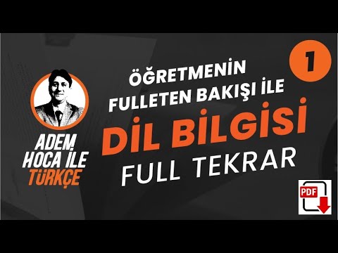 Dil Bilgisi Full Tekrar 2023 / Öğrencinin Gözü Öğretmenin FULLETEN Bakışı ile