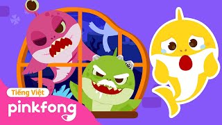 [Mới] Trốn tìm cùng gia đình Cá Mập Zombie 🎃 Halloween Cá Mập Con Baby Shark Pinkfong Nhạc thiếu nhi