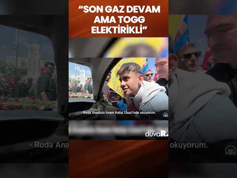 Erdoğan, TOGG sürüşünde: Sen bu zekayı nereden buldun?