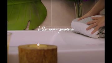 Latte ASMR Intro Compilation Part 2 | No Talking, Ambient Previews, Close Up Shots